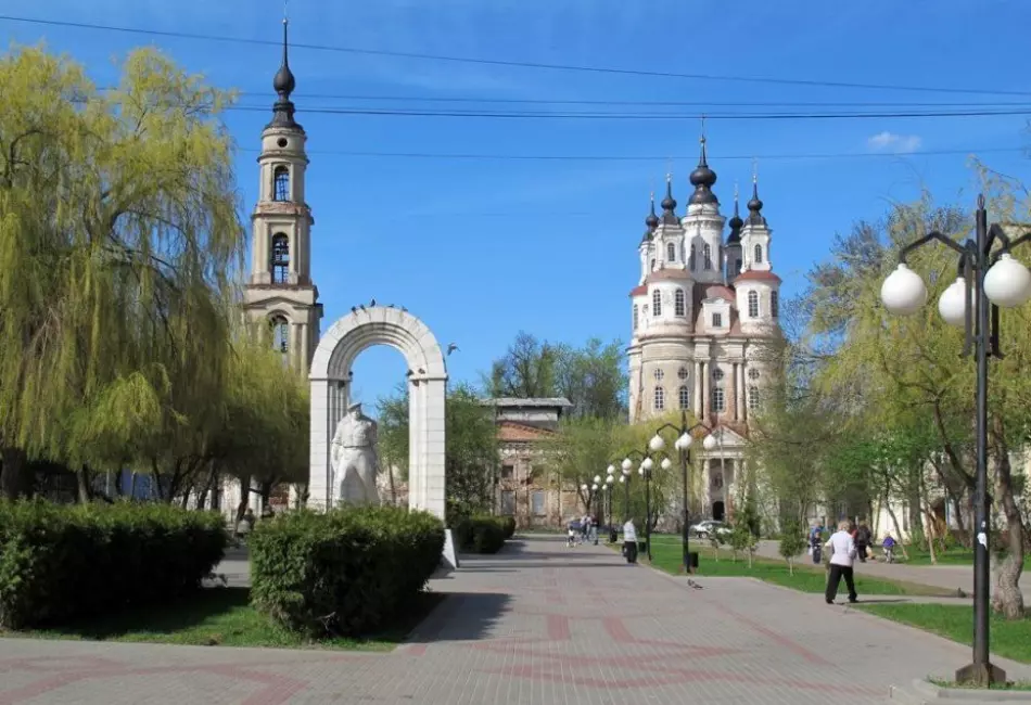 Полонез по Калужской земле, Усадьба Гончаровых, Тихонова Пустынь, диорама 